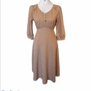 CRKO 3/4 sleeve maxi dress, see descr for size